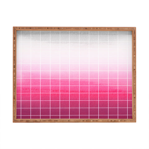 Iveta Abolina Raspberry Juice Rectangular Tray