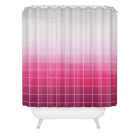 Iveta Abolina Raspberry Juice Shower Curtain