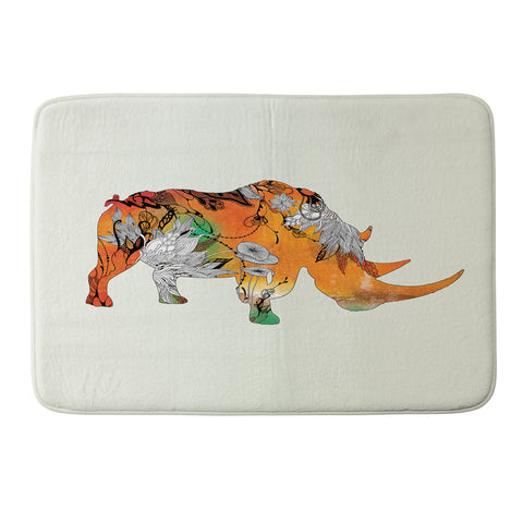 Iveta Abolina Rhino Memory Foam Bath Mat