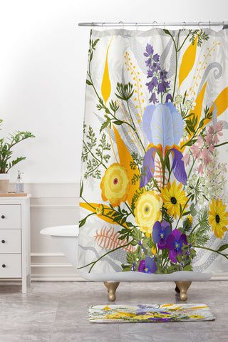Iveta Abolina Riva Shower Curtain And Mat