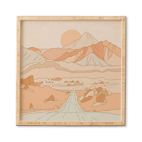 Iveta Abolina Roadtrip No 1 Framed Wall Art