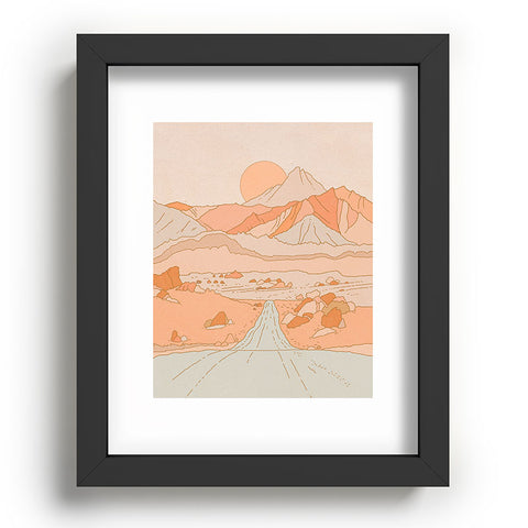 Iveta Abolina Roadtrip No 1 Recessed Framing Rectangle