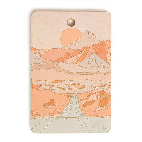Iveta Abolina Roadtrip No 1 Cutting Board Rectangle