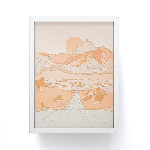Iveta Abolina Roadtrip No 1 Framed Mini Art Print