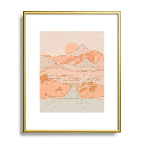 Iveta Abolina Roadtrip No 1 Metal Framed Art Print