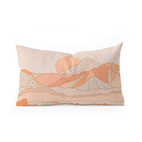 Iveta Abolina Roadtrip No 1 Oblong Throw Pillow