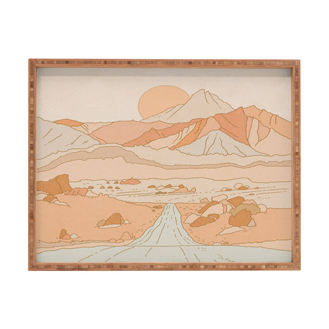 Iveta Abolina Roadtrip No 1 Rectangular Tray
