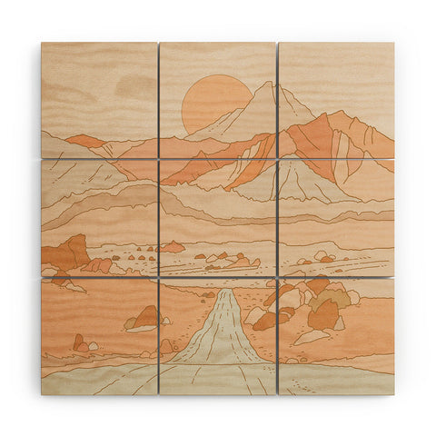 Iveta Abolina Roadtrip No 1 Wood Wall Mural