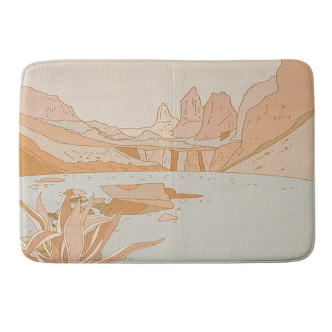 Iveta Abolina Roadtrip No 2 Memory Foam Bath Mat