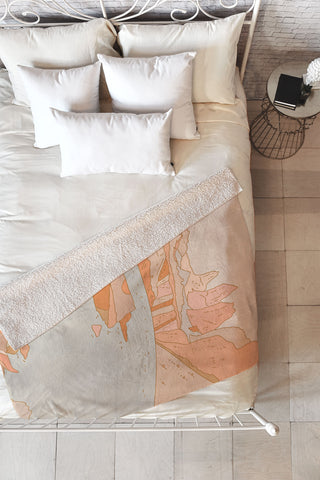 Iveta Abolina Roadtrip No 2 Fleece Throw Blanket