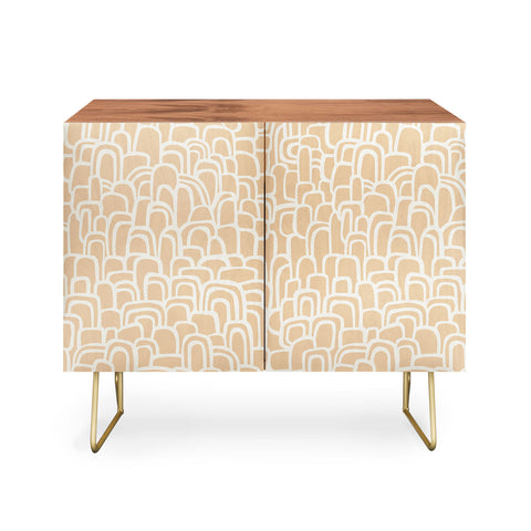 Iveta Abolina Rolling Hill Arches Coral Credenza