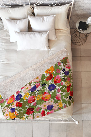 Iveta Abolina Rosamonde Fleece Throw Blanket