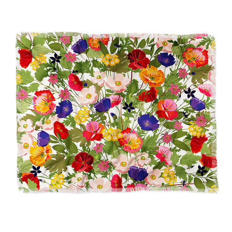 Iveta Abolina Rosamonde Throw Blanket