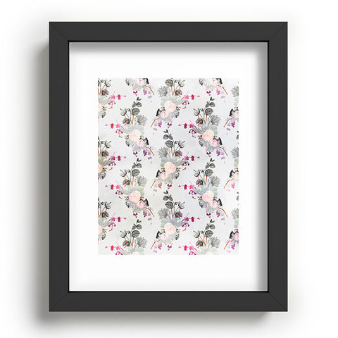 Iveta Abolina Rose Blush Recessed Framing Rectangle