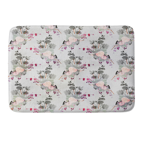 Iveta Abolina Rose Blush Memory Foam Bath Mat