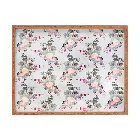 Iveta Abolina Rose Blush Rectangular Tray