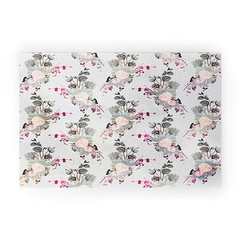 Iveta Abolina Rose Blush Welcome Mat