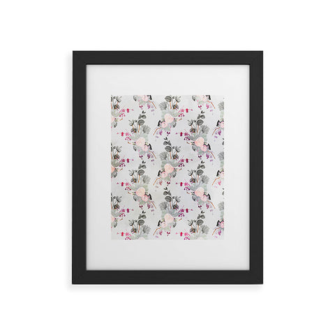 Iveta Abolina Rose Blush Framed Art Print