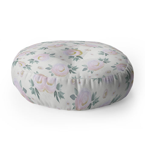 Iveta Abolina Rose Taffy Floor Pillow Round
