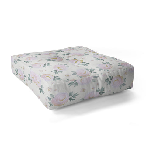 Iveta Abolina Rose Taffy Floor Pillow Square