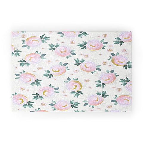 Iveta Abolina Rose Taffy Welcome Mat