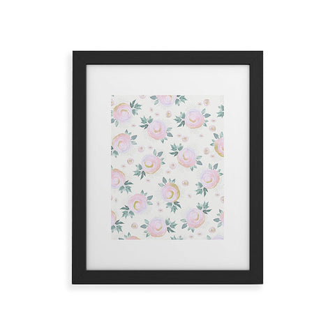 Iveta Abolina Rose Taffy Framed Art Print