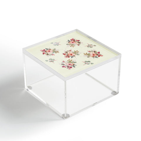 Iveta Abolina Rose Tan Acrylic Box