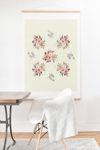 Iveta Abolina Rose Tan Art Print And Hanger