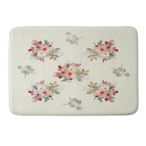 Iveta Abolina Rose Tan Memory Foam Bath Mat