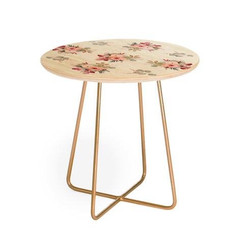 Iveta Abolina Rose Tan Round Side Table