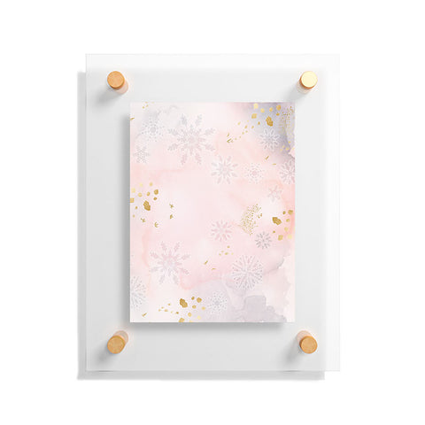 Iveta Abolina Rose Winterland Floating Acrylic Print