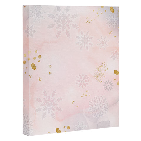 Iveta Abolina Rose Winterland Art Canvas