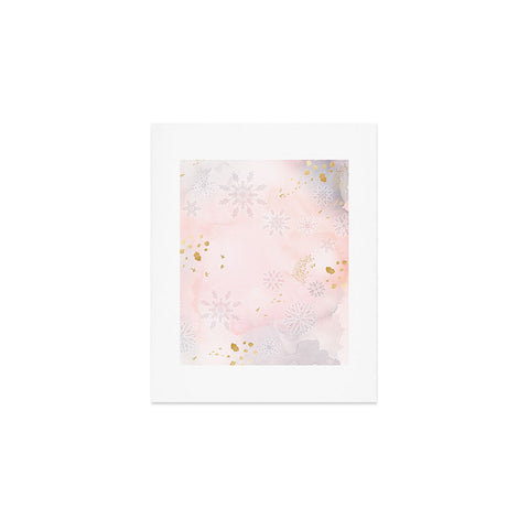 Iveta Abolina Rose Winterland Art Print