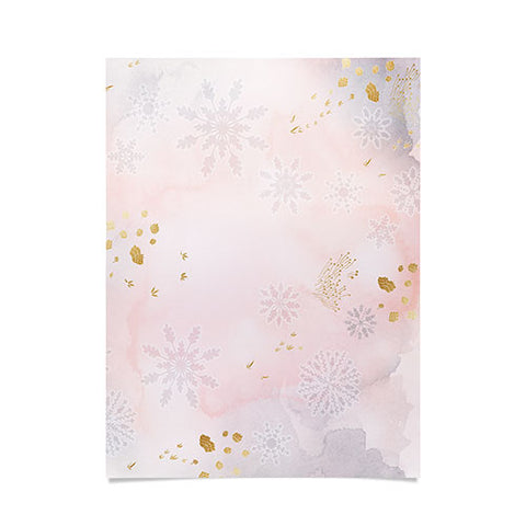 Iveta Abolina Rose Winterland Poster