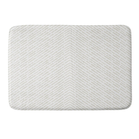 Iveta Abolina Roux Cream Memory Foam Bath Mat
