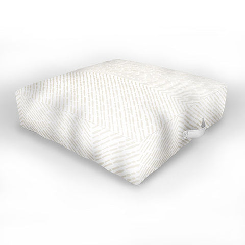Iveta Abolina Roux Cream Outdoor Floor Cushion