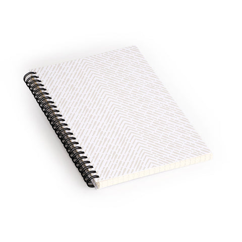 Iveta Abolina Roux Cream Spiral Notebook