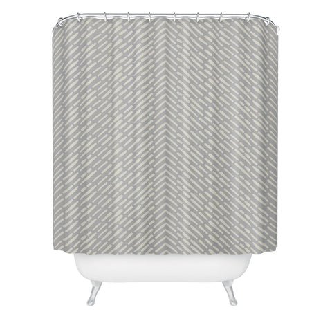 Iveta Abolina Roux Gray Shower Curtain