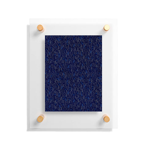 Iveta Abolina Royal Blue Silk Floating Acrylic Print