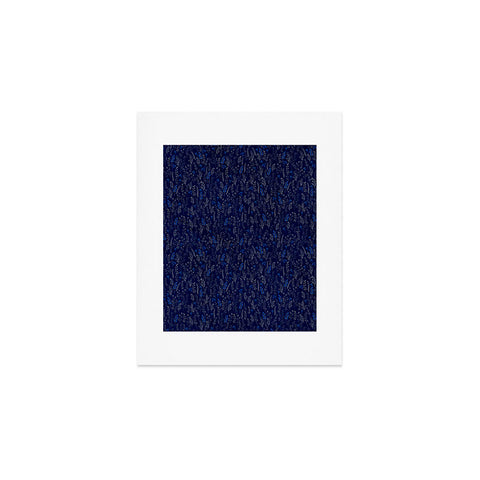 Iveta Abolina Royal Blue Silk Art Print