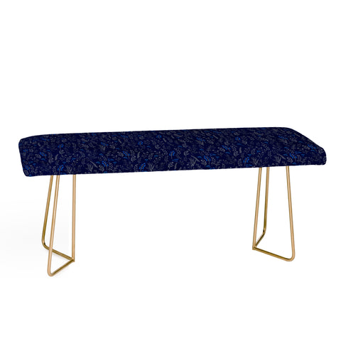 Iveta Abolina Royal Blue Silk Bench