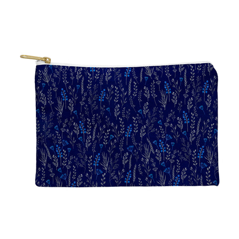 Iveta Abolina Royal Blue Silk Pouch