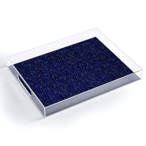 Iveta Abolina Royal Blue Silk Acrylic Tray