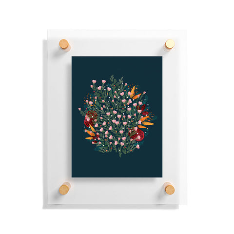 Iveta Abolina Ruby Dusk Floating Acrylic Print