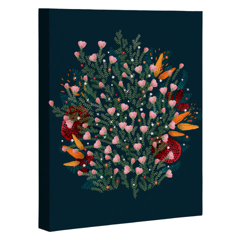 Iveta Abolina Ruby Dusk Art Canvas