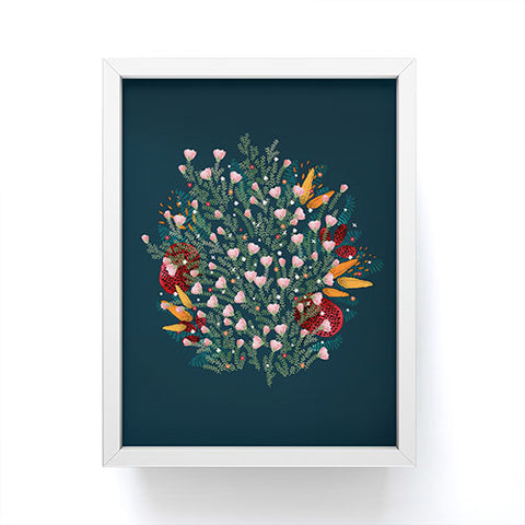 Iveta Abolina Ruby Dusk Framed Mini Art Print