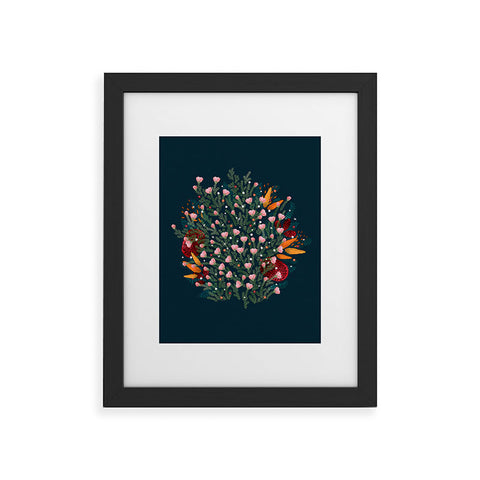 Iveta Abolina Ruby Dusk Framed Art Print