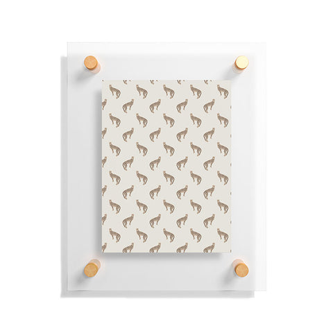 Iveta Abolina Sand Cheetah Floating Acrylic Print
