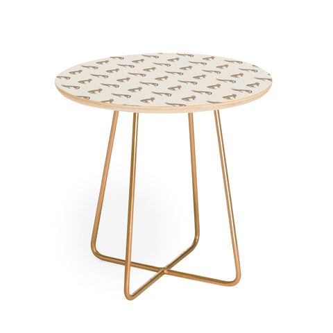 Iveta Abolina Sand Cheetah Round Side Table