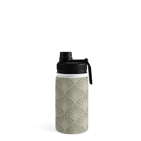 Iveta Abolina Scallop Fan Sage Water Bottle